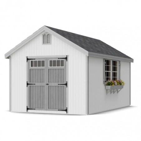 Little Cottage Co. 10x16 Colonial Williamsburg Wood Shed Kit - (10x16 WCGS-PC)
