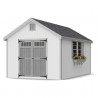 Little Cottage Co. 10x16 Colonial Williamsburg Wood Shed Kit - (10x16 WCGS-PC)
