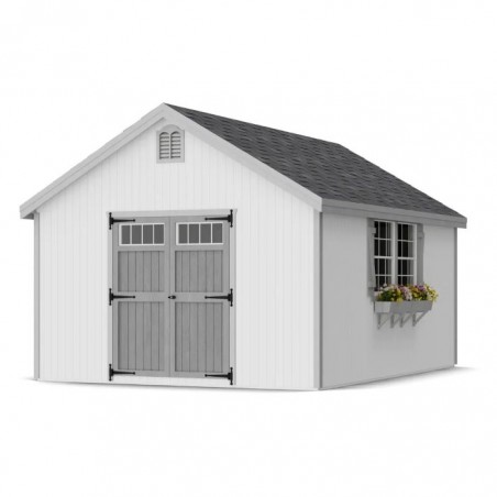 Little Cottage Co. 12x16 Colonial Williamsburg Wood Shed Kit - (12x16 WCGS-PC)