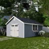 Little Cottage Co. 12x20 Colonial Williamsburg Wood Shed Kit - (12x20 WCGS-PC)