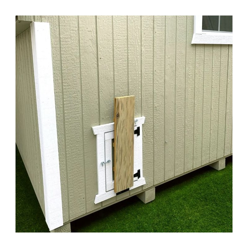 Little Cottage Co. 10x16 Round Roof Wood Chicken Coop Kit - (10x16 RRCC-PNK)