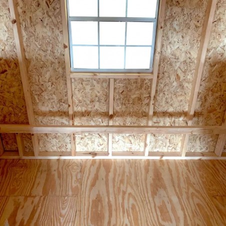 Little Cottage Co. 10x16 Round Roof Wood Chicken Coop Kit - (10x16 RRCC-PNK)