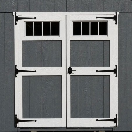EZ-Fit 10x12 SkyView Panelized Wood Storage Shed Kit with Windows - (ez_skyview1012)