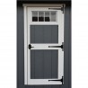 EZ-Fit 10x12 SkyView Panelized Wood Storage Shed Kit with Windows - (ez_skyview1012)