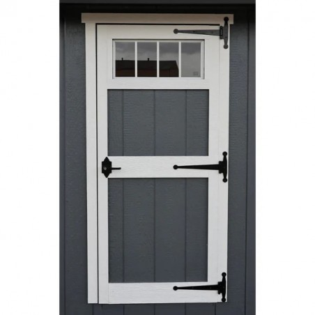 EZ-Fit 10x16 SkyView Panelized Wood Storage Shed Kit with Windows - (Ez_skyview1016)