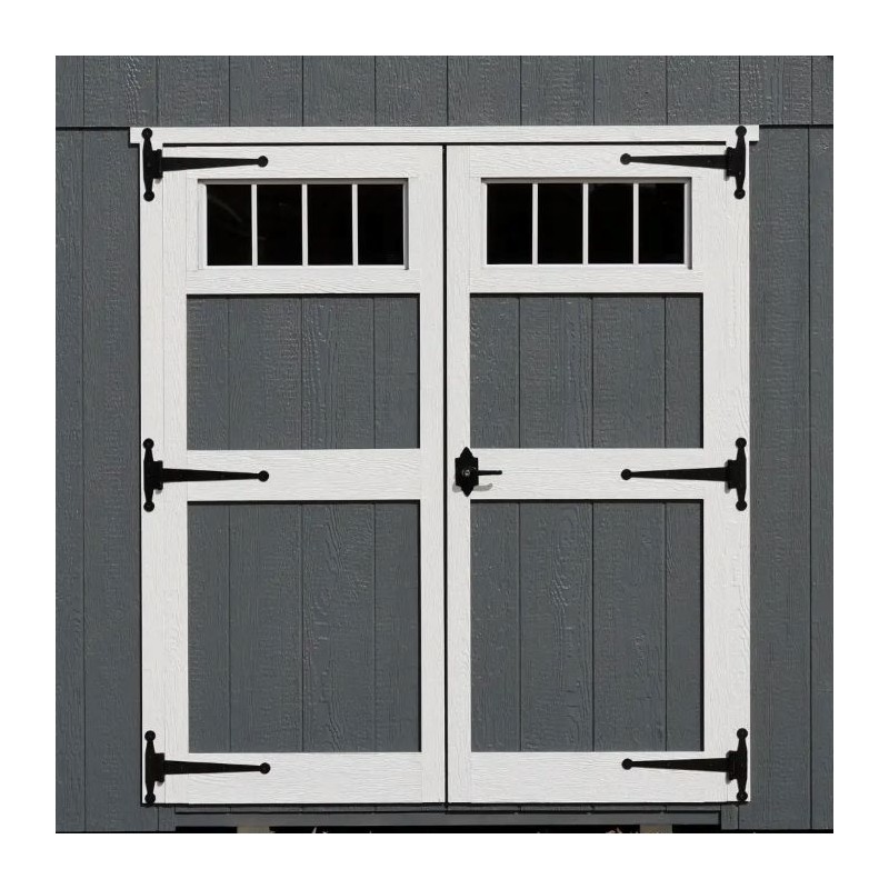EZ-Fit 10x16 SkyView Panelized Wood Storage Shed Kit with Windows - (Ez_skyview1016)