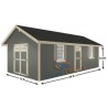 EZ-Fit Riverside 12x24 Wood Shed Kit (ez_riverside1224)