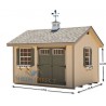 EZ-Fit Heritage 10x12 Wood Shed Kit (ez_heritage1012)