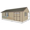 EZ-Fit Heritage 12x24 Wood Storage Shed Kit (ez_heritage1224)