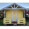 Lasita Lido Kids Club Wood Playhouse Kit with Terrace - (284799)