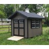 EZ-Fit Homestead 12x24 Panelized Wood Shed Kit (ez_homestead1224)