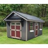 EZ-Fit 8x12 Riverside Wood Storage Shed Kit (ez_riverside812)