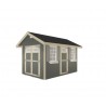 EZ-Fit 8x12 Riverside Wood Storage Shed Kit (ez_riverside812)