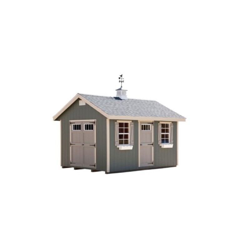 EZ-Fit 10x20 Riverside Wood Storage Shed Kit (ez_riverside1020)