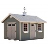EZ-Fit 12x16 Riverside Wood Storage Shed Kit (ez_riverside1216)