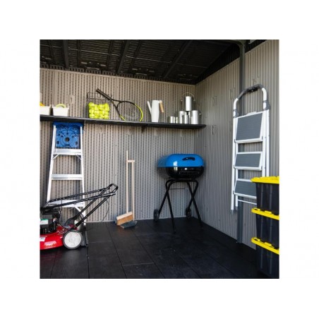Lifetime 8.3' x 8.3' Modern Outdoor Plastic Storage Shed Kit (60542)