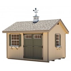 EZ-Fit Heritage 10x20 Wood Storage Shed Kit (ez_heritage1020)