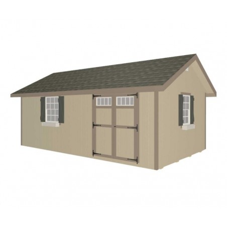 EZ-Fit Heritage 12x20 Wood Storage Shed Kit (ez_heritage1220)