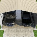 VersaTube 2-Sided 20x20x12 Classic Steel Carport Kit (CM020200120-NS0009)