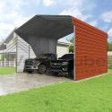 VersaTube 2-Sided 20x20x12 Classic Steel Carport Kit (CM020200120-NS0009)