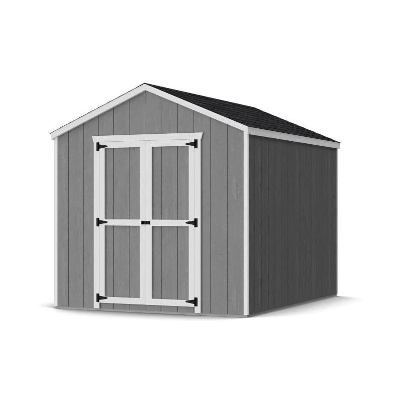 Little Cottage Co. 8x10 Value Gable Wood Storage Shed Kit (8x10 VGS-PC)