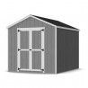 Little Cottage Co. 8x10 Value Gable Wood Storage Shed Kit (8x10 VGS-PC)