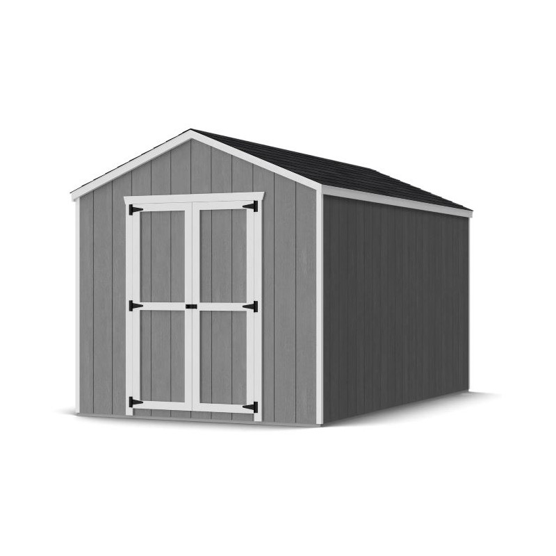Little Cottage Co. 8x14 Value Gable Wood Storage Shed Kit (8x14 VGS-PC)
