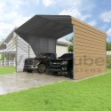 VersaTube 2-Sided 20x20x12 Classic Steel Carport Kit (CM020200120-NS0009)