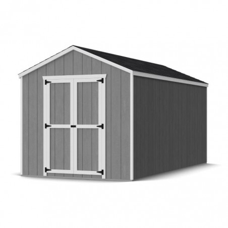 Little Cottage Co. 8x16 Value Gable Wood Storage Shed Kit (8x16 VGS-PC)