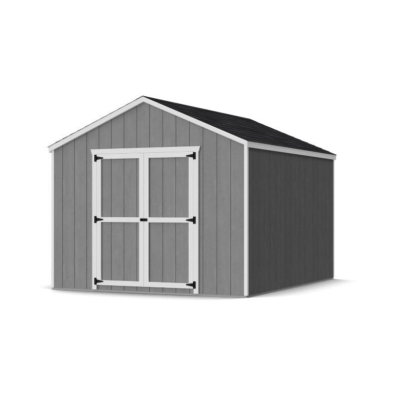 Little Cottage Co. 10x12 Value Gable Wood Storage Shed Kit (10x12 VGS-PC)