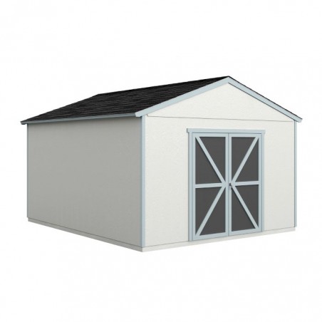 Handy Home 12x16 Astoria Wood Storage Shed Kit w/ Floor (19418-4)
