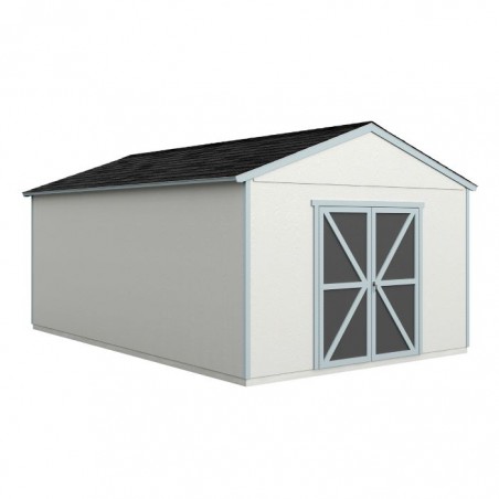 コイアページ (ホームステイカスタム) Handy Home 12x20 Astoria Wood Storage Shed Kit (19419-1)