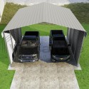 VersaTube 2-Sided 20x20x12 Classic Steel Carport Kit (CM020200120-NS0009)