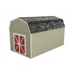 Handy Home 10x18 Braymore Wood Storage Shed Kit w/ Floor (19466-5)