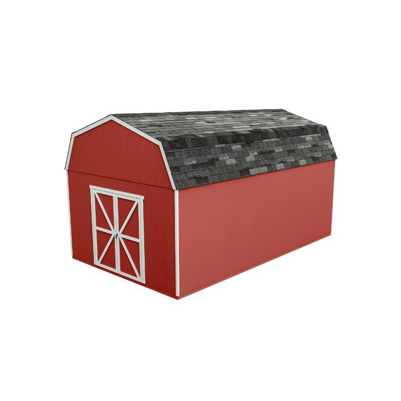 Handy Home 12x20 Hudson Wood Storage Shed Kit (19445-0)