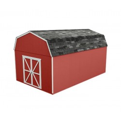 Handy Home 12x20 Hudson Wood Storage Shed Kit w/ Floor (19446-7)