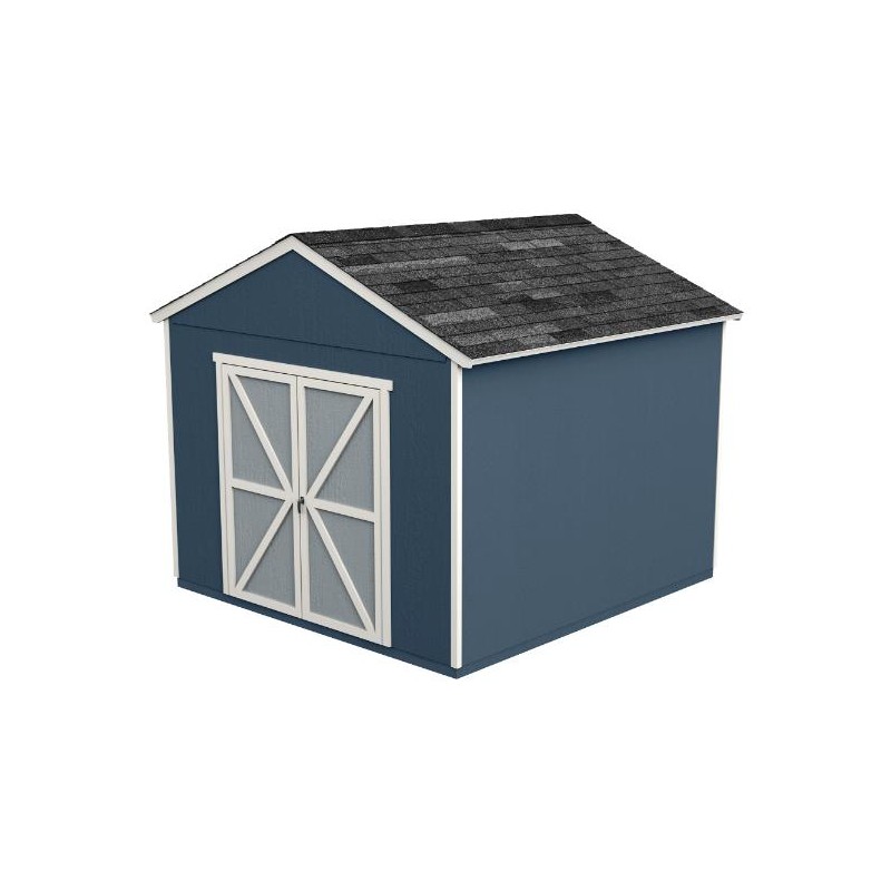 Handy Home 10x10 Rookwood Wood Storage Shed Kit (19427-6)