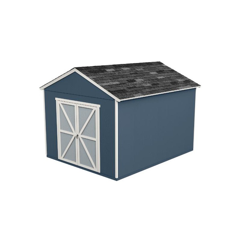 Handy Home 10x12 Rookwood Wood Storage Shed Kit (19429-0)