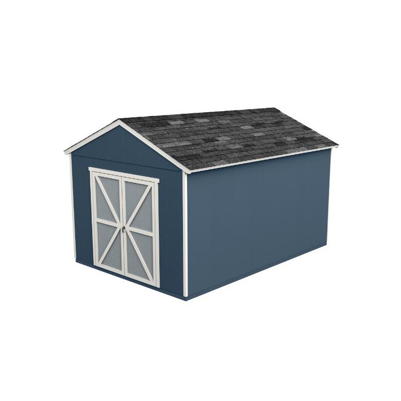 Handy Home 10x14 Rookwood Wood Storage Shed Kit (19432-0)