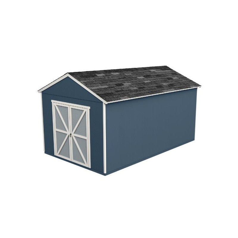 Handy Home 10x16 Rookwood Wood Storage Shed Kit (19434-4)
