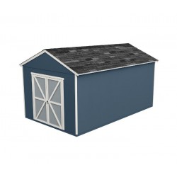 Handy Home 10x16 Rookwood Wood Storage Shed Kit w/ Floor (19437-5)