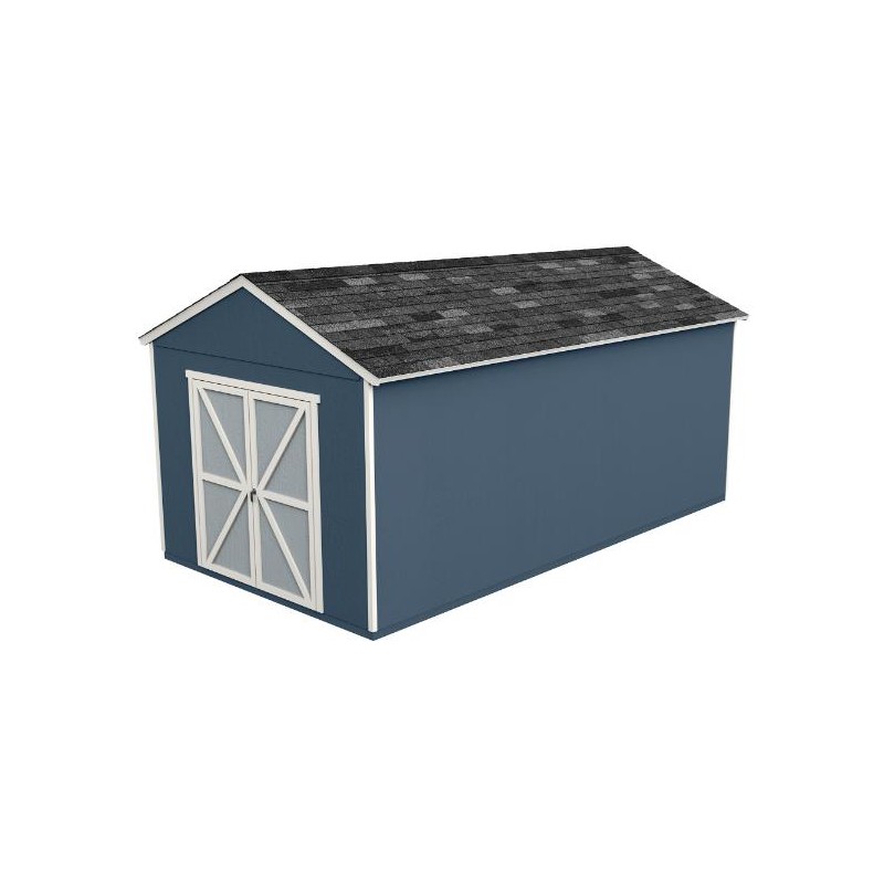 Handy Home 10x18 Rookwood Wood Storage Shed Kit (19438-2)