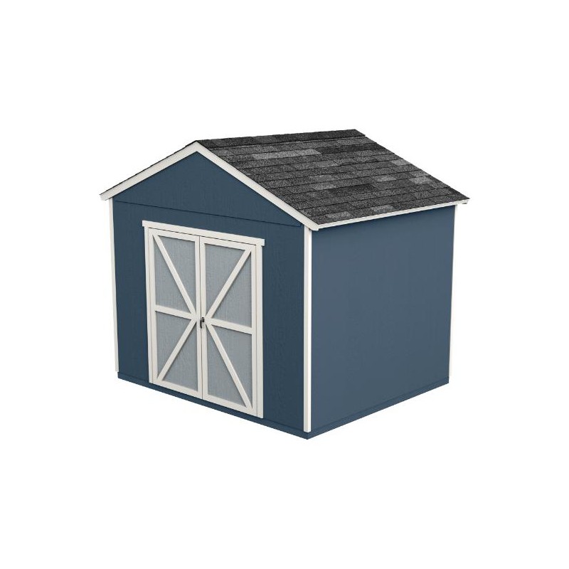 Handy Home 10x8 Rookwood Wood Storage Shed Kit (19424-5)