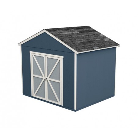 Handy Home 10x8 Rookwood Wood Storage Shed Kit w/ Floor (19426-9)