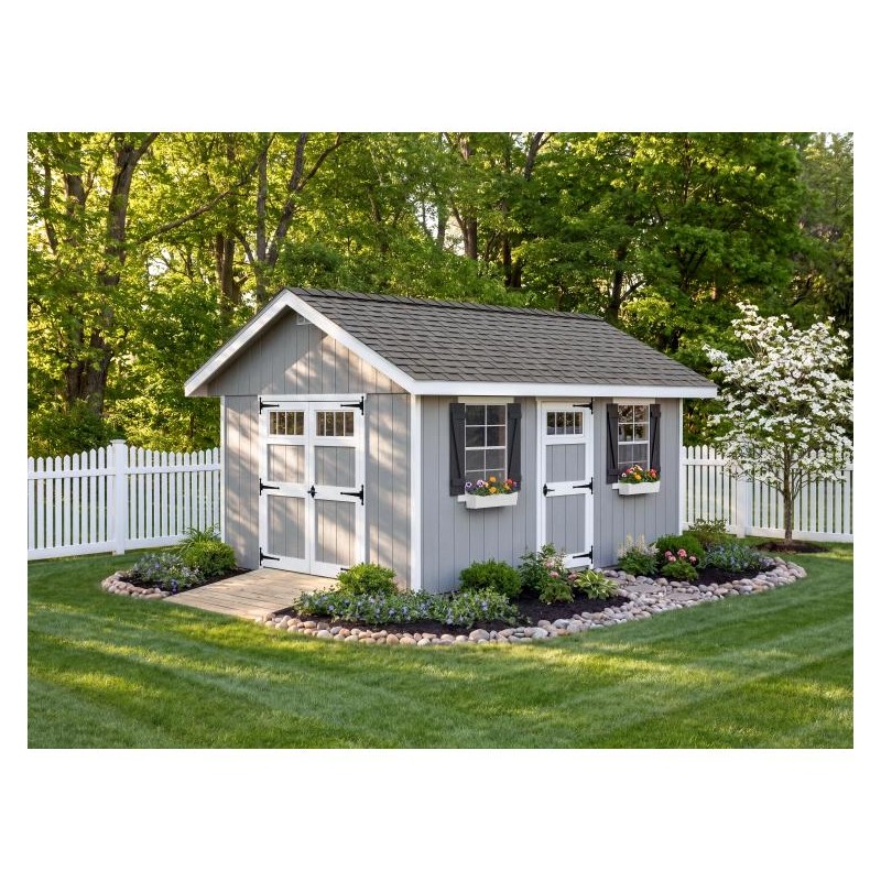 EZ-Fit 12x20 Riverside Wood Storage Shed Kit (ez_riverside1220)