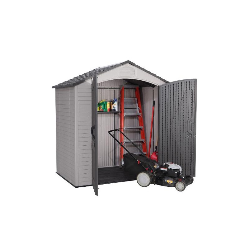 Lifetime 7x5 Plastic Outdoor Storage Shed Kit (60495U)