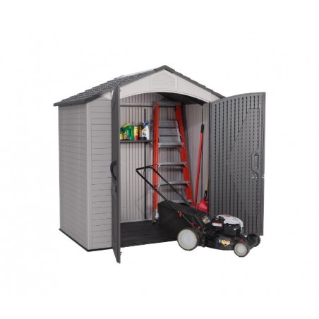 Lifetime 7x5 Plastic Outdoor Storage Shed Kit (60495U)