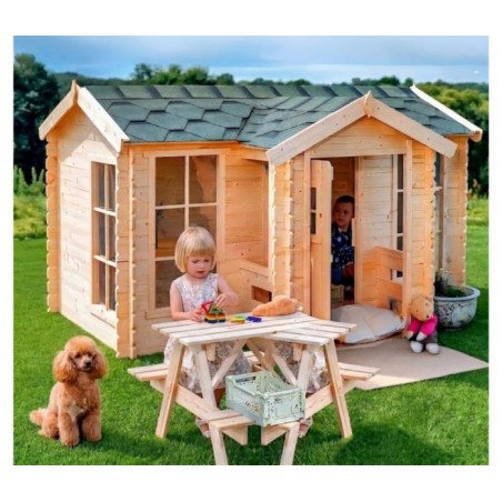 Allwood Isla Wooden Outdoor Playhouse Kit (M520)