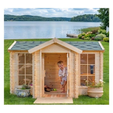 Allwood Isla Wooden Outdoor Playhouse Kit (M520)