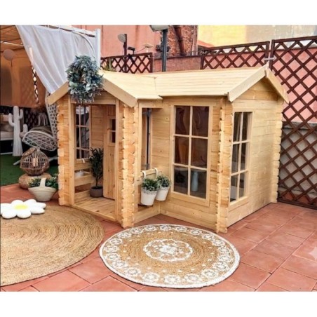 Allwood Isla Wooden Outdoor Playhouse Kit (M520)